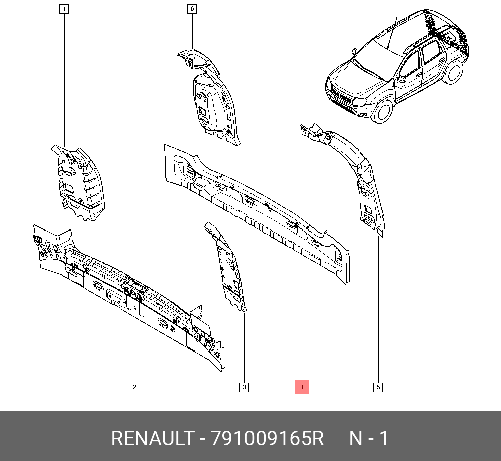 Каталог запчастей рено | renault