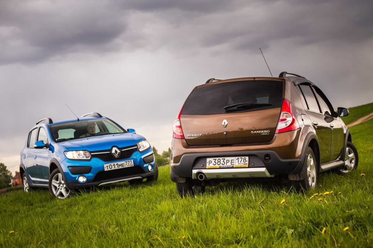 Renault sandero и stepway: сравнение и что лучше выбрать
