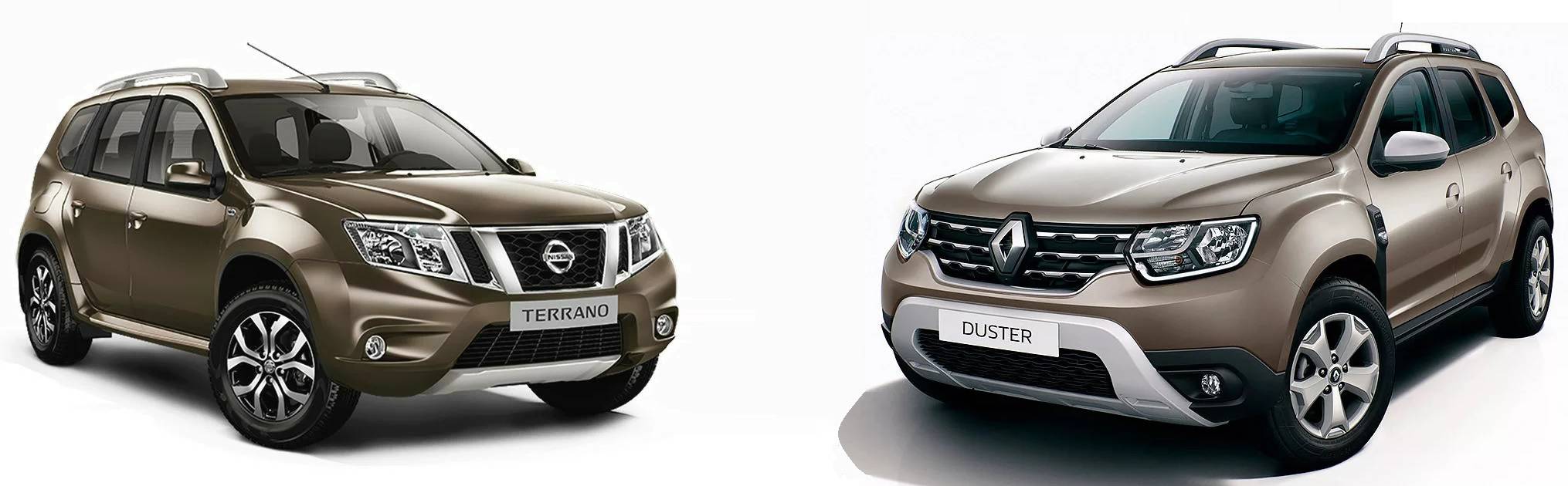 Renault duster и nissan terrano — чем они отличаются
