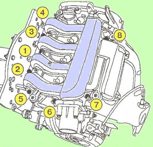 М порядке. Нумерация цилиндров двигателя к4м. Порядок затяжки впускного коллектора к4м. Головка блока цилиндров к4м. Двигатель к4м нумерация цилиндров Рено.