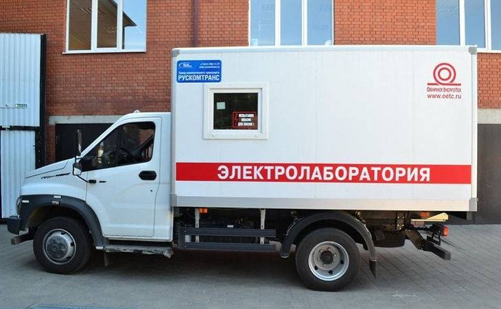 Мобильная передвижная электролаборатория