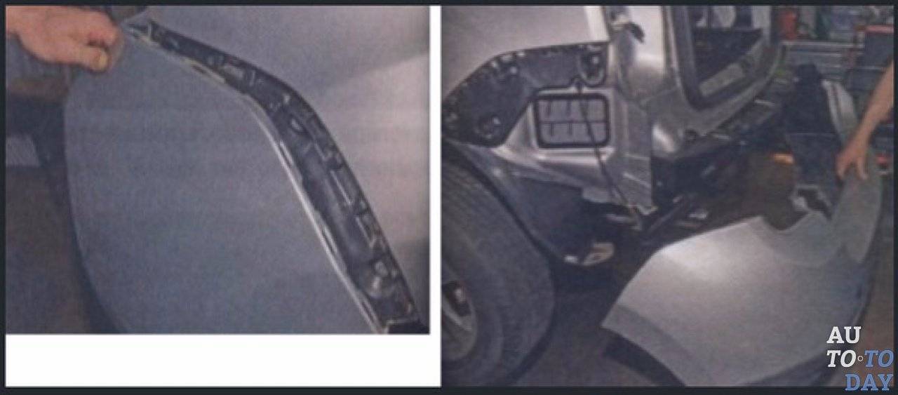 Как снять задний бампер на рено дастер: видео и фото демонтажа