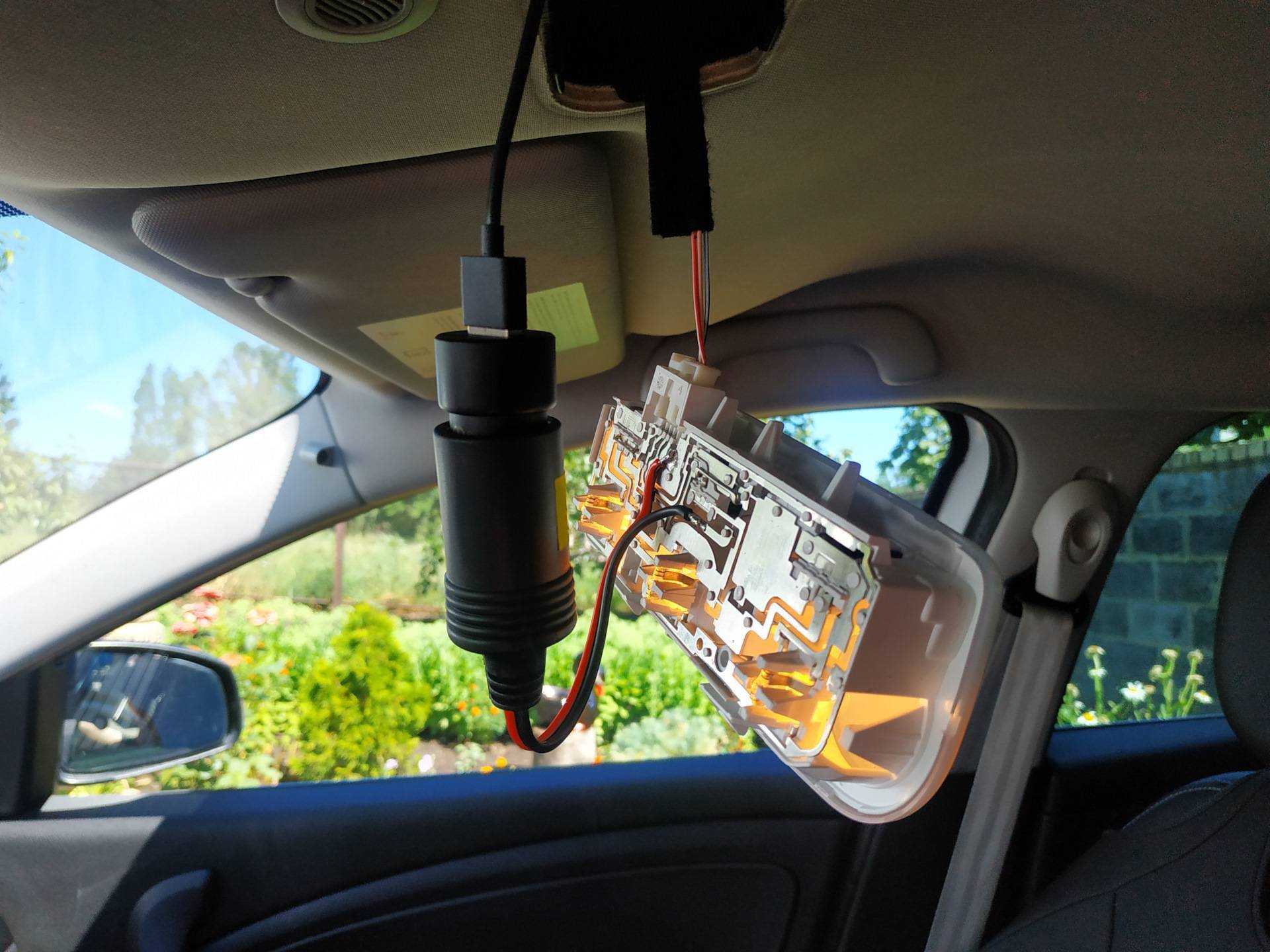 Как подключить видеорегистратор в машине