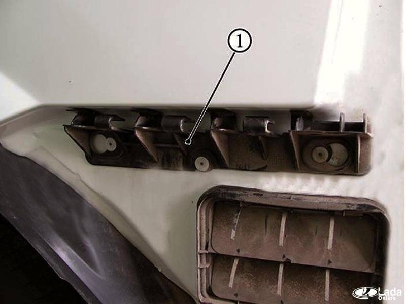 Недорогой ремонт переднего и заднего бамперов lada largus в москве