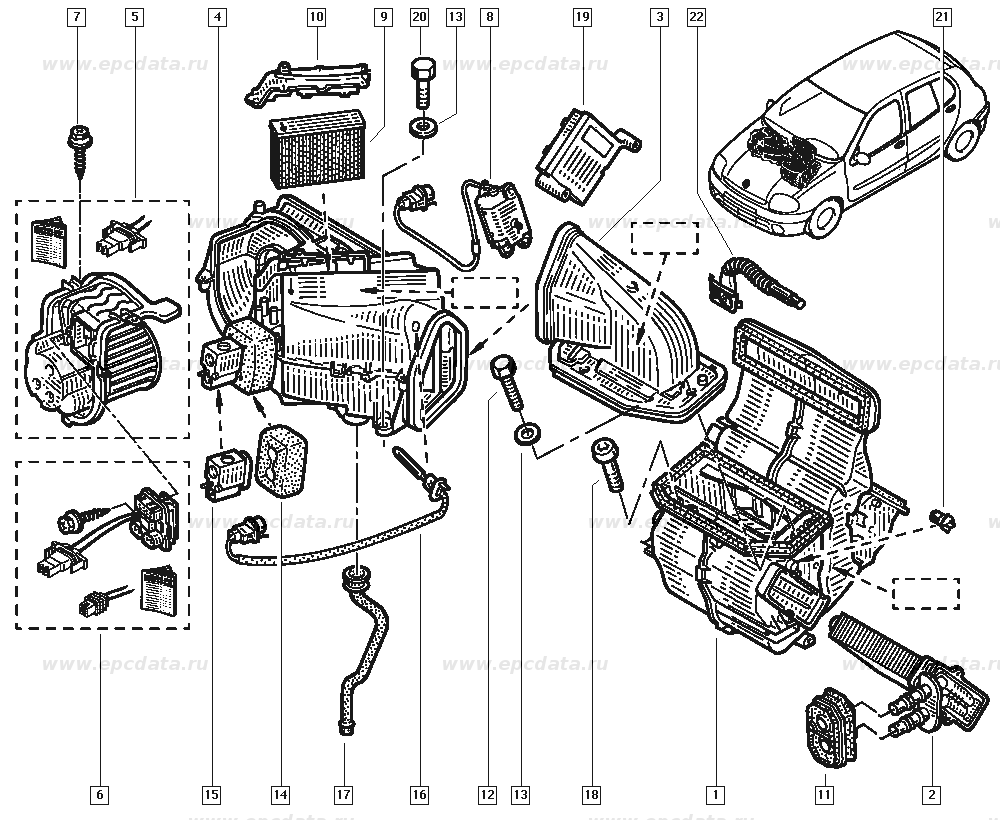 Система охлаждения автомобиля renault logan