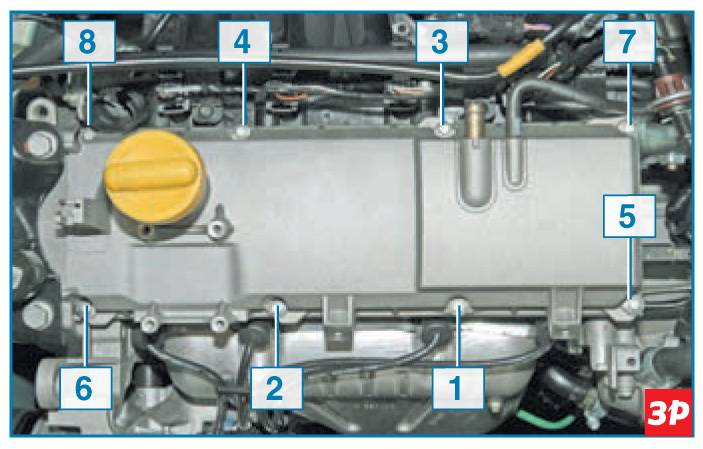 Снятие ресивера, замена прокладок двигателя 1,6 (16v) рено логан, сандеро