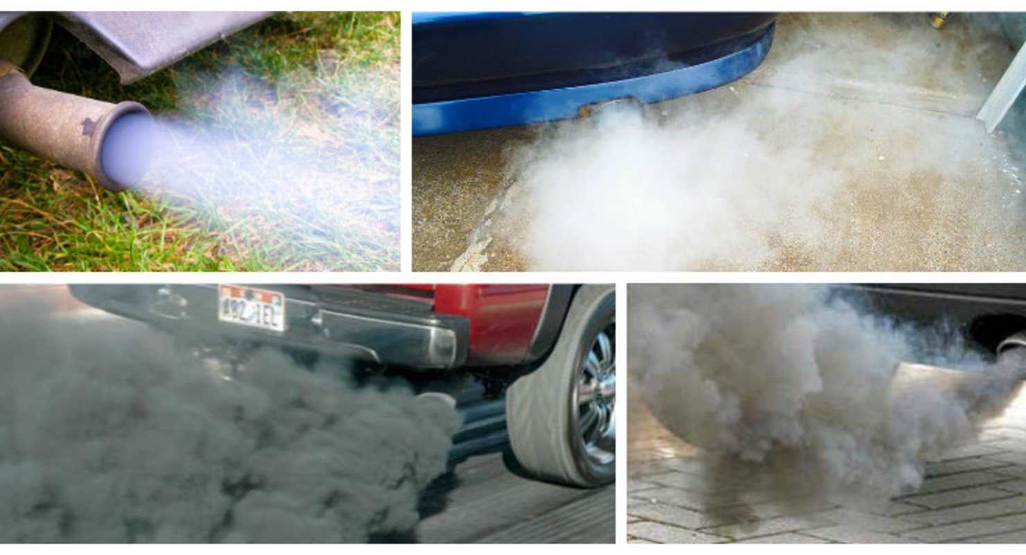 Почему дымит дизельный двигатель черным, серым, сизым и белым дымом