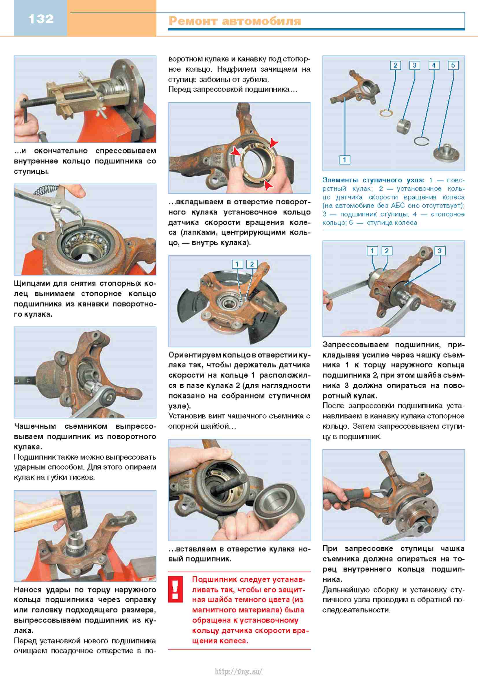 Снятие и установка поворотного кулака Рено Логан: пошаговая инструкция