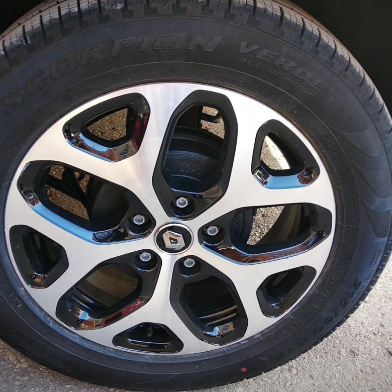 Размер шин и дисков рено каптур: типоразмеры колёс, фото, видео
