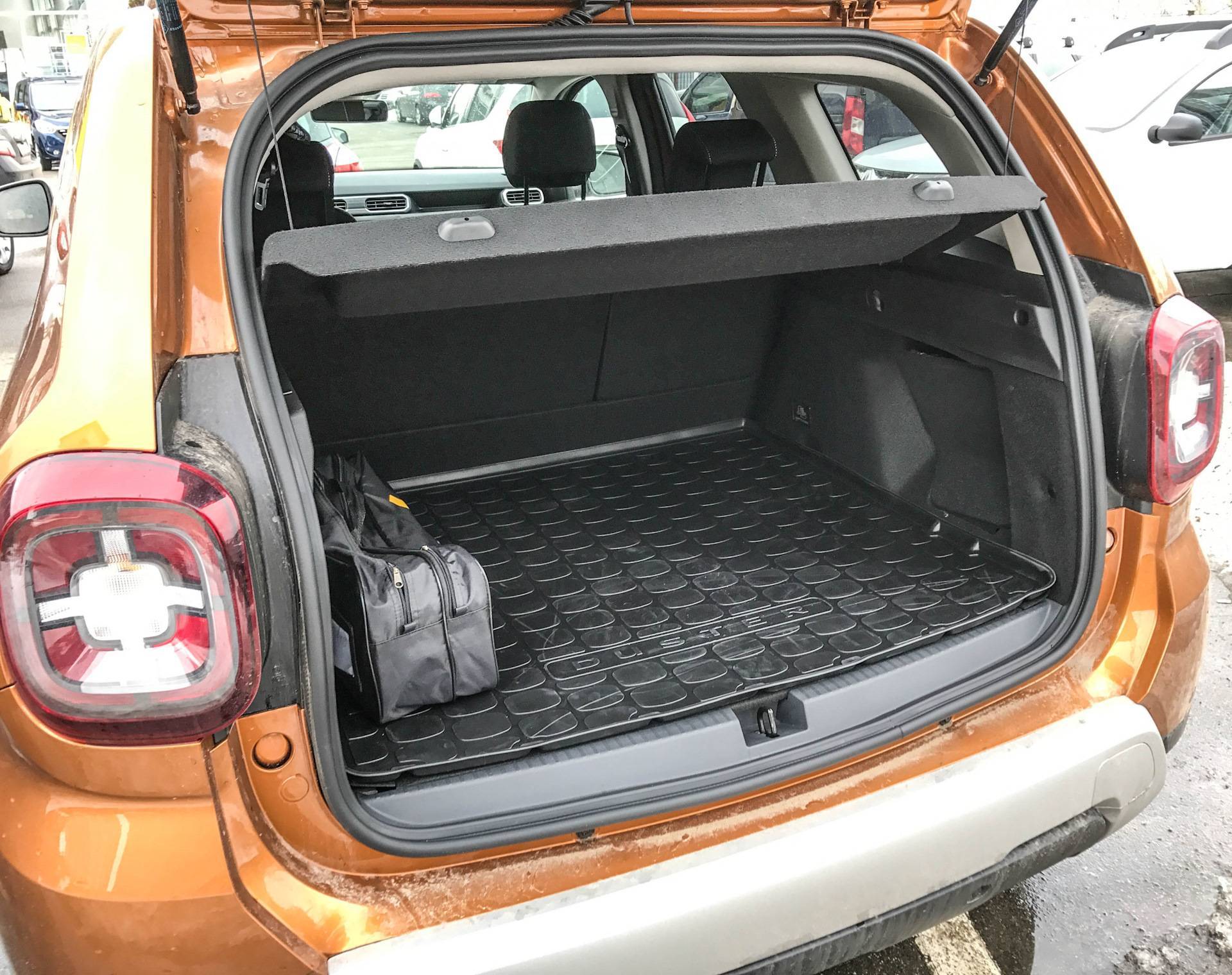 Renault duster багажник: размеры, объем, вместительность