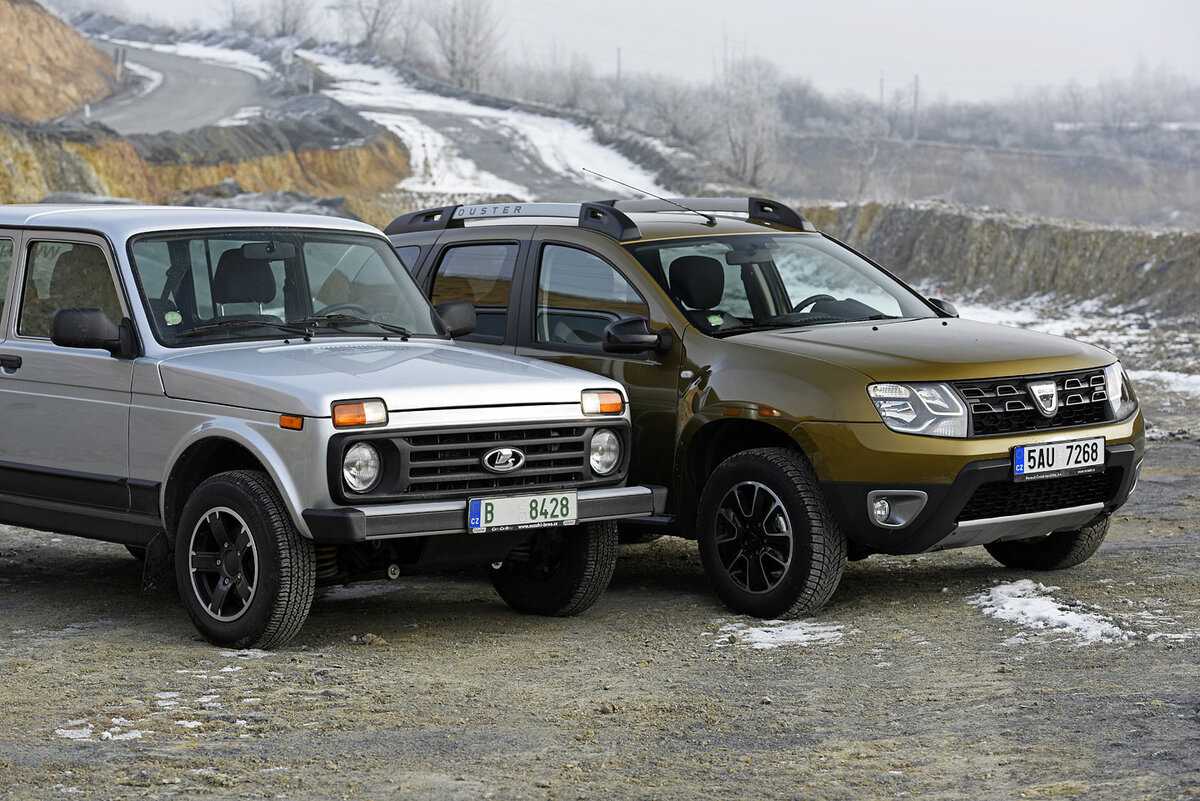 Renault Duster и Chevrolet Niva