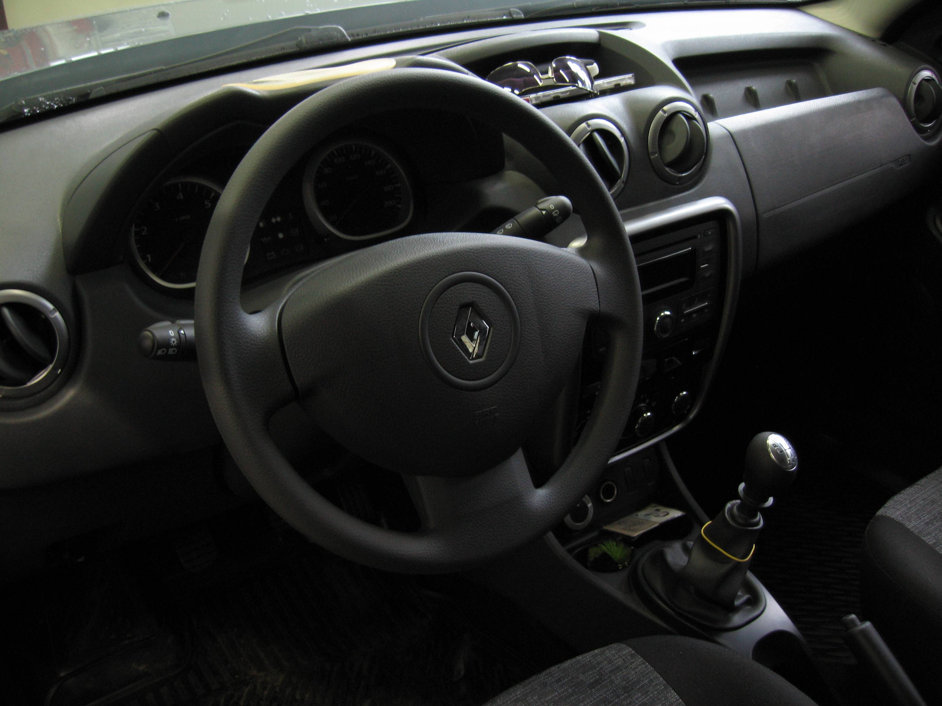 Renault duster с 2015 года - установка сигнализации