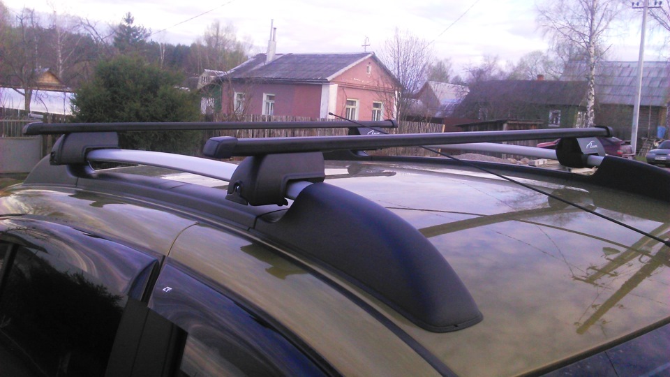 Багажник на крышу автомобиля рено сандеро степвей