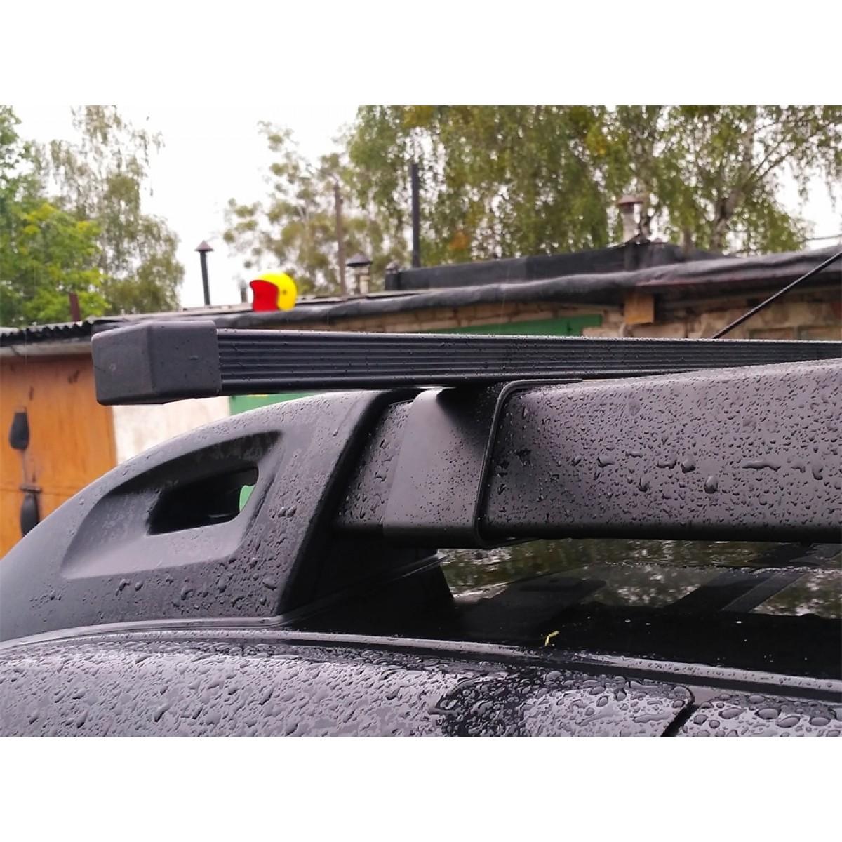 Багажник на крышу Рено Дастер: установка на рейлинги автомобиля