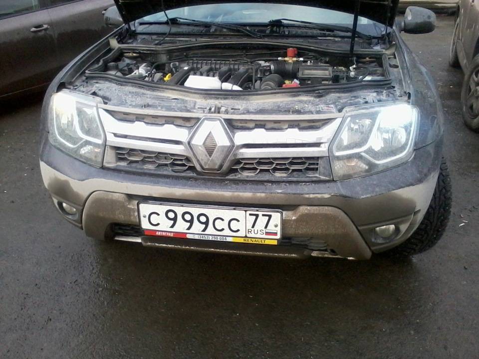 Учимся самостоятельно менять лампу ближнего света, дхо и птф на рено дастер
