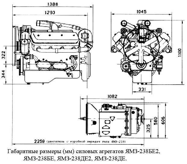 Дизельный двигатель ямз-236: технические характеристики