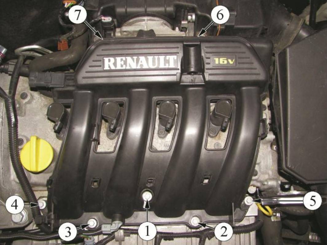 Замена прокладки поддона картера двигателя 1,4-1,6(8v) | renault | руководство renault