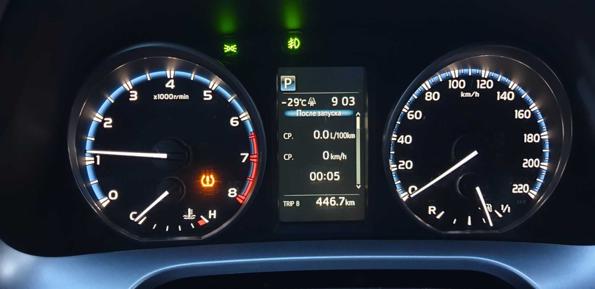 Коды ошибок toyota rav 4