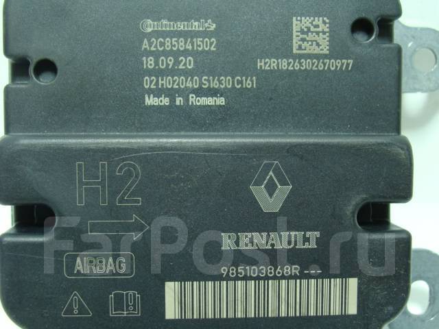 Ремонт блоков srs airbag renault - новый logan