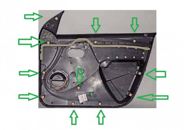 Как снять обшивку и разбрать двери на рено дастер — пошаговая инструкция