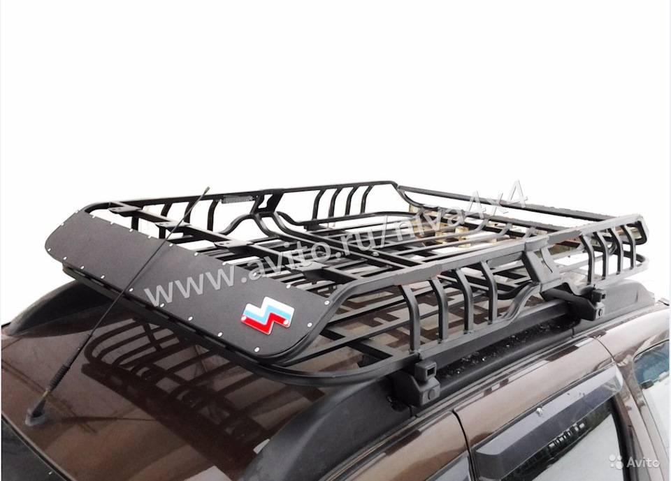 Багажник на крышу рено дастер установка на рейлинги