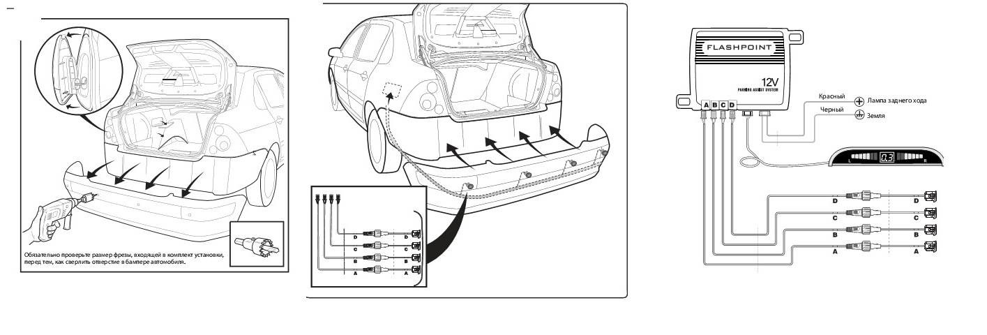 Рено Дастер парктроник: схема расположения и установка своими руками