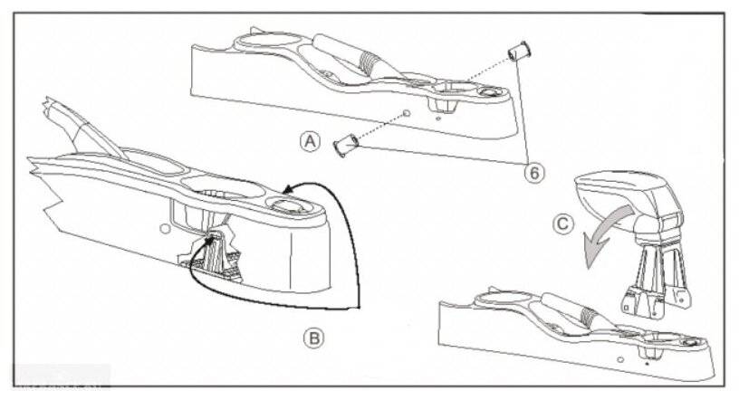 Подлокотник на рено логан: установка, чертежи