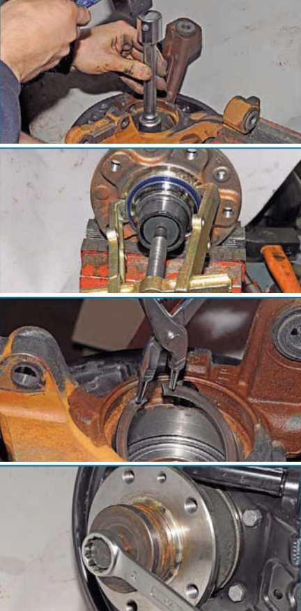 О замене ступичного подшипника рено дастер 4х4 на заднем колесе | ремонт рено (renault) своими руками