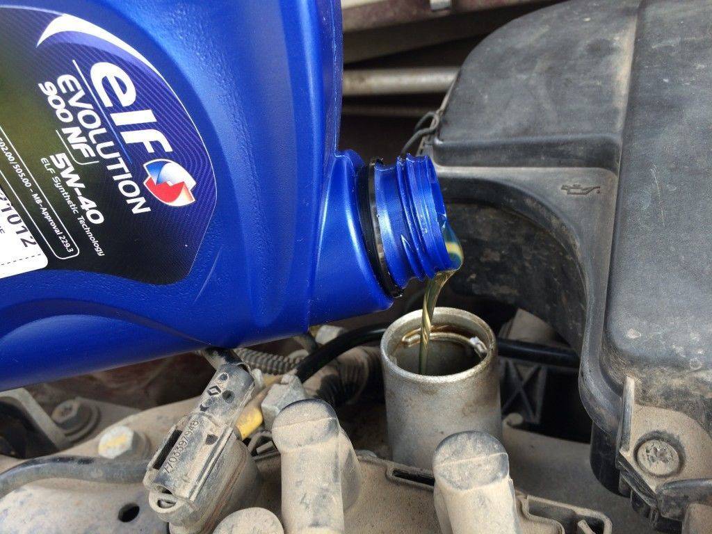Как заменить масло в двигателе renault sandero
