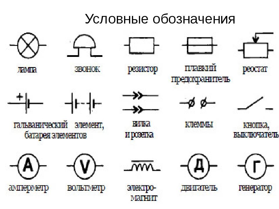 Условные обозначения в электрических схемах, как их читать самостоятельно?