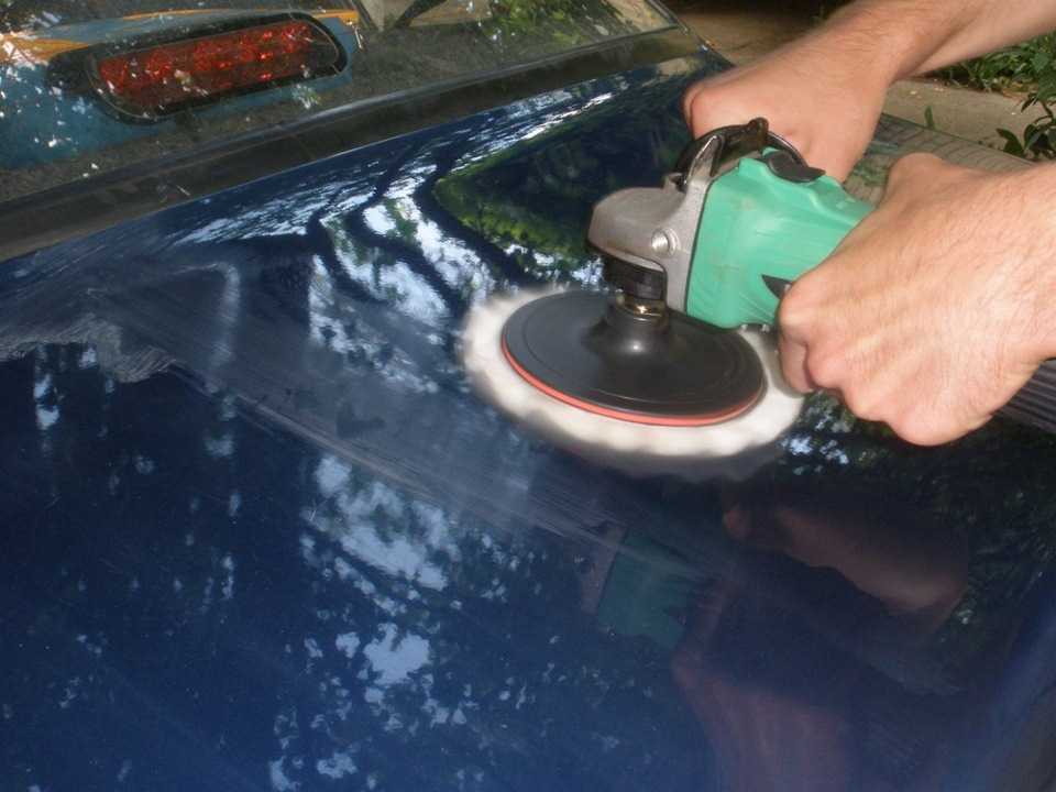 Как правильно полировать машину полировочной машинкой: видео - автомастер